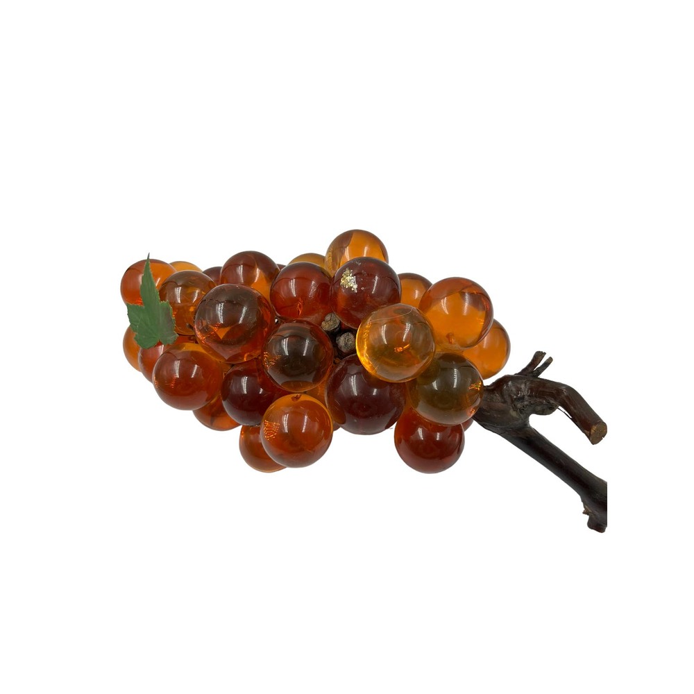 Vintage dark amber lucite grapes - Picture 2 of 8